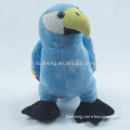 23cm super soft plush toys blue bird shape plush toys